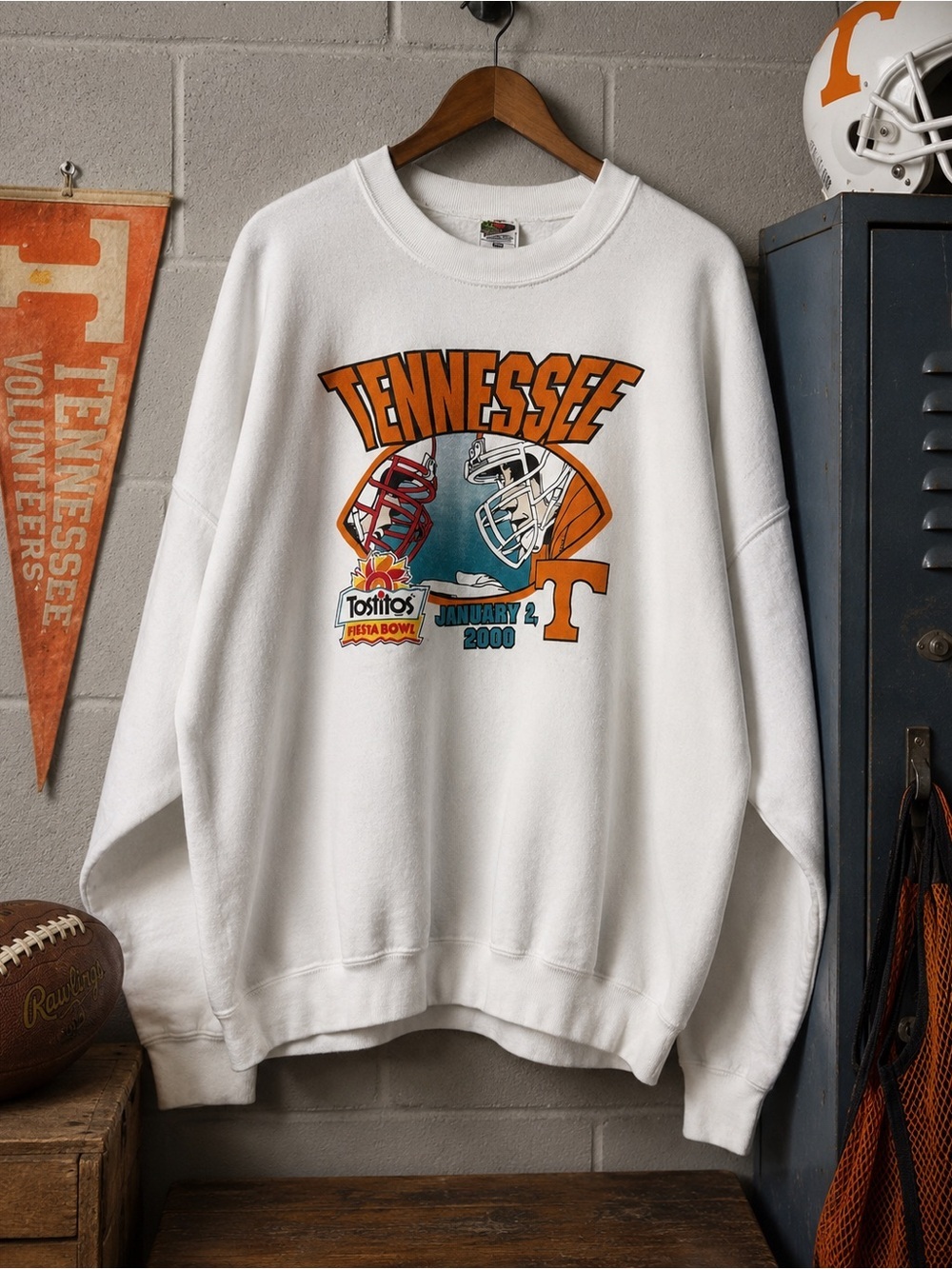 Vintage Tennessee Volunteers 2000 Fiesta Bowl Crewneck Sweatshirt
